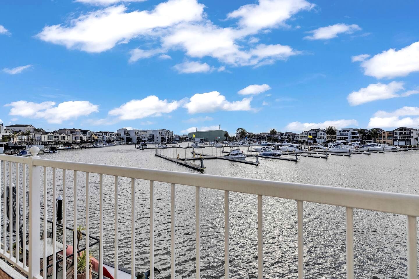 Modern Waterfront Getaway with Marina Outlook near Patterson River in Patterson Lakes, Victoria