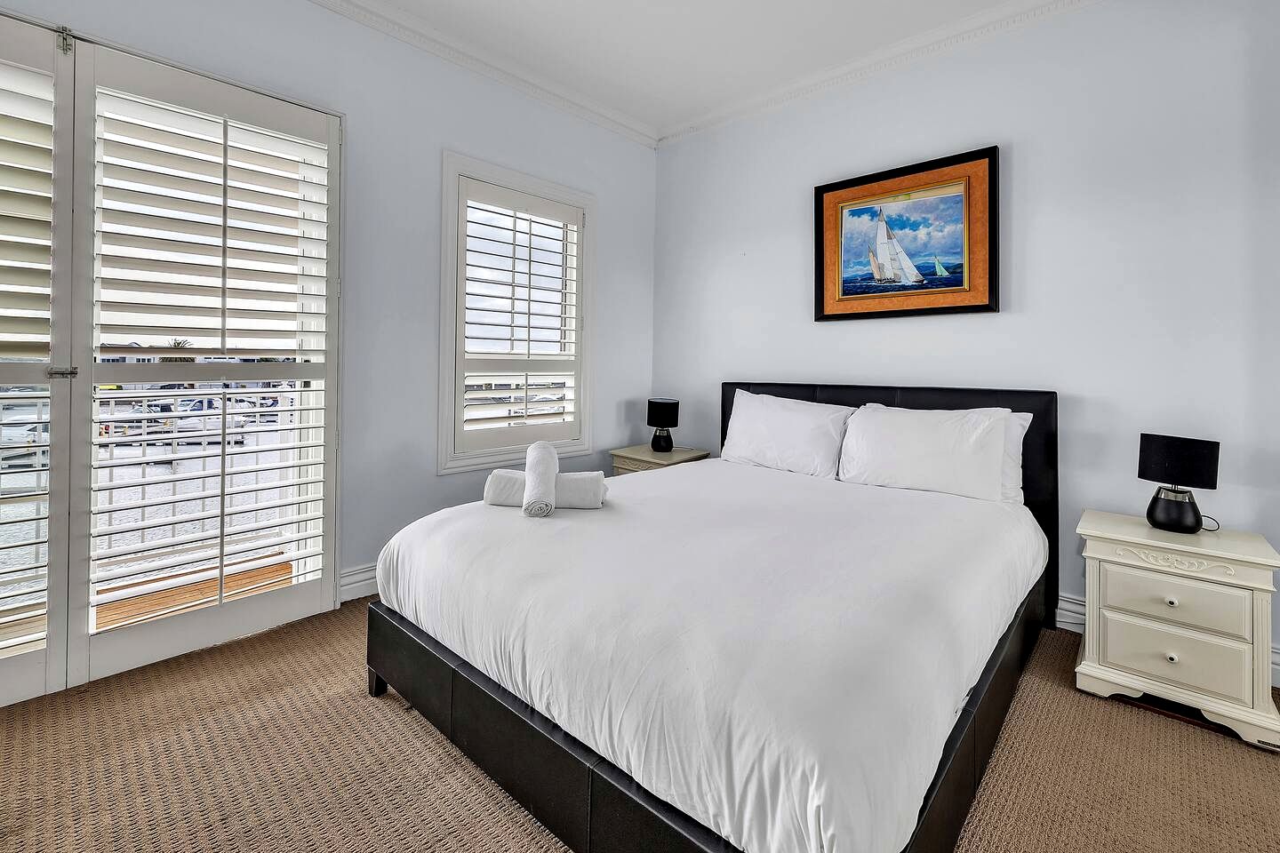 Modern Waterfront Getaway with Marina Outlook near Patterson River in Patterson Lakes, Victoria