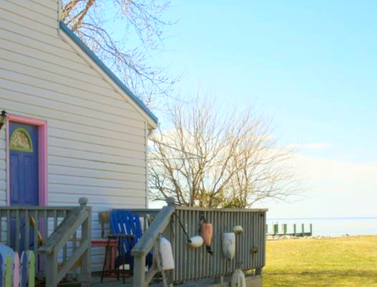 Waterfront Studio Overlooking the Chesapeake Bay for a Romantic Getaway on Maryland's Eastern Shore