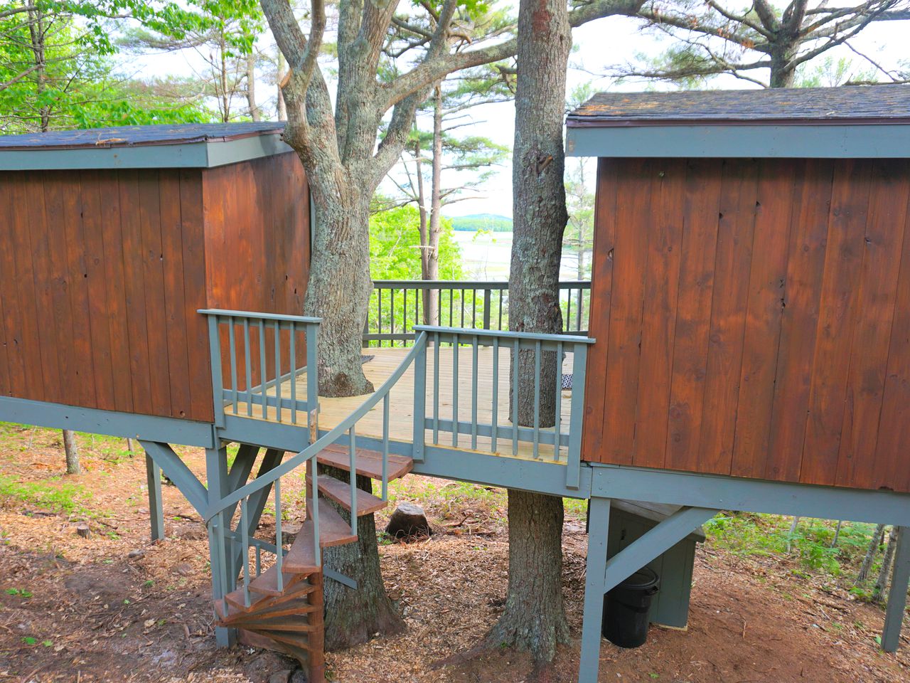 Tree House Rental Brunswick, Maine Glamping Hub