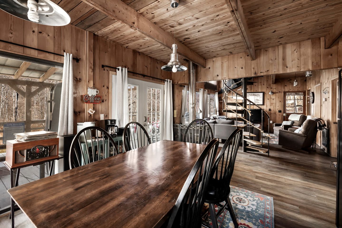 Radiant Riverfront Cabin Sanctuary near Cacapon River in West Virginia