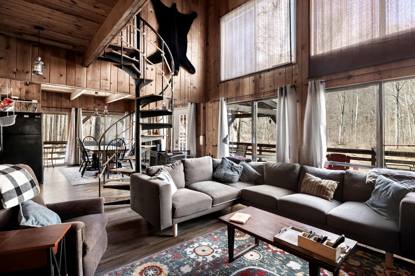 Radiant Riverfront Cabin Sanctuary near Cacapon River in West Virginia