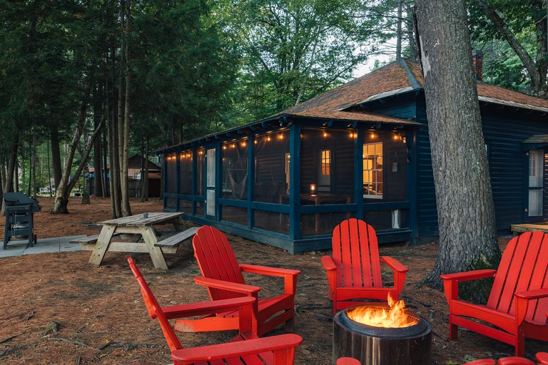 Spacious Waterfront Cabin with Private Dock Near Lake George & Saratoga Springs, Corinth, NY