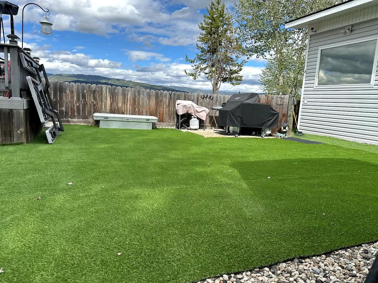 Pet-Friendly Riverfront Getaway with Outdoor Entertaining & Bonus Camper in Cascade, Idaho
