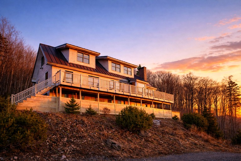 Spectacular Mountain Escape with Game Room, Deck & Scenic Views in Greenville, Maine