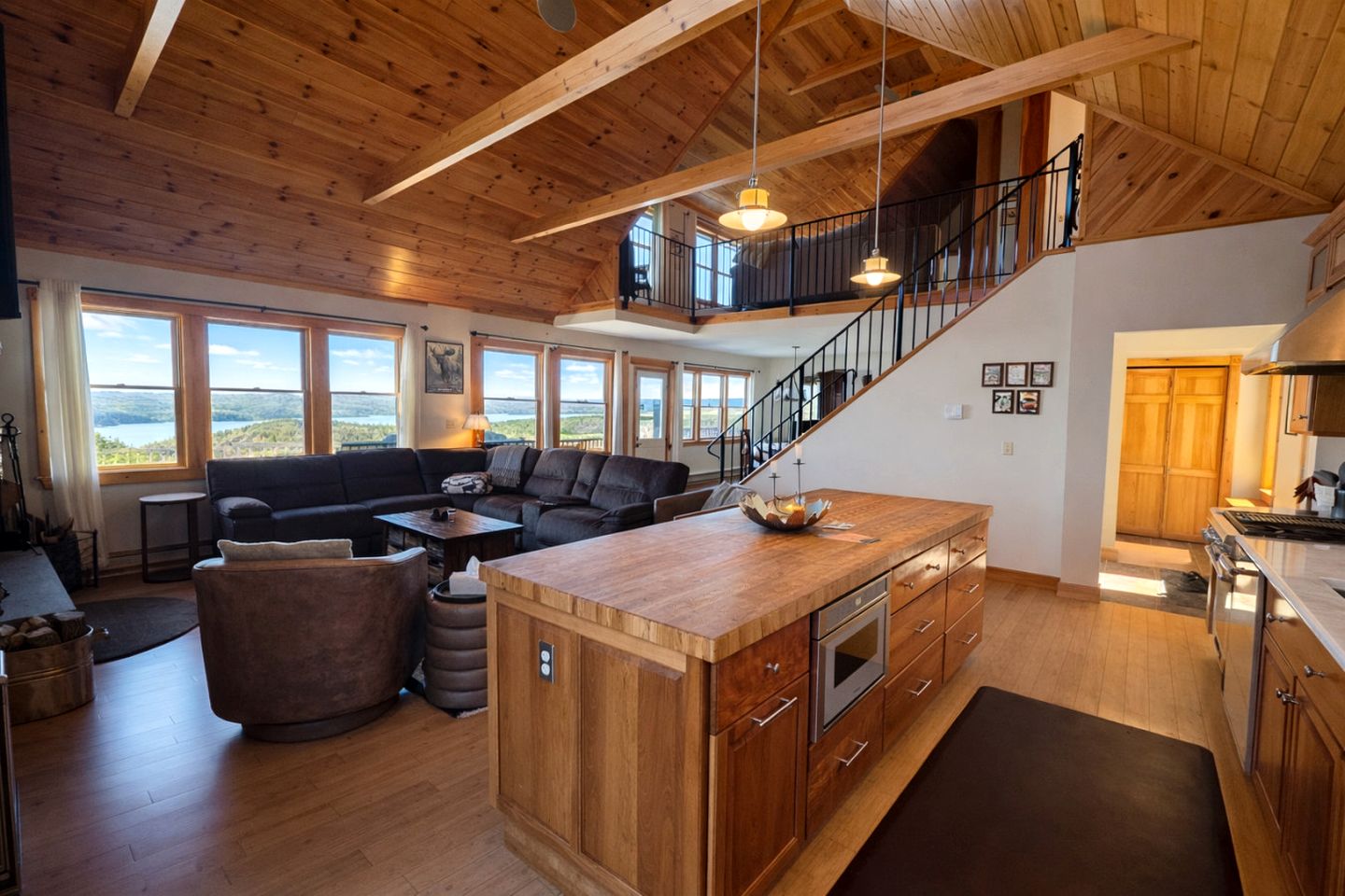 Spectacular Mountain Escape with Game Room, Deck & Scenic Views in Greenville, Maine
