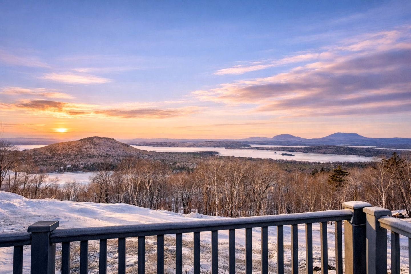 Spectacular Mountain Escape with Game Room, Deck & Scenic Views in Greenville, Maine