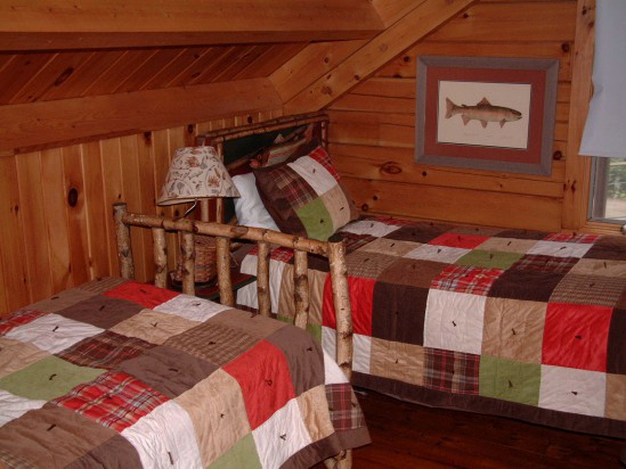 Charming Lakefront Cabin Rental with Games Room near Bangor, Maine