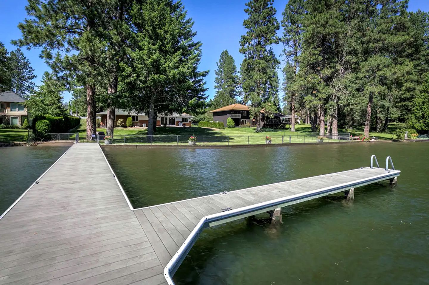 Idyllic Riverside Vacation Retreat with Sandy Beach near Coeur d'Alene Idaho