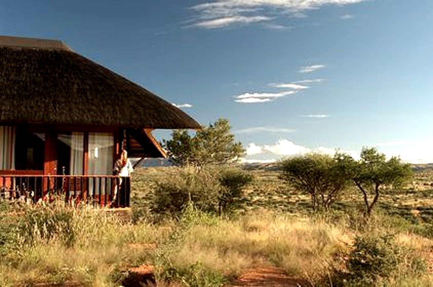 Wellness Retreat in Beautiful Thatch Cabanas, Namibia