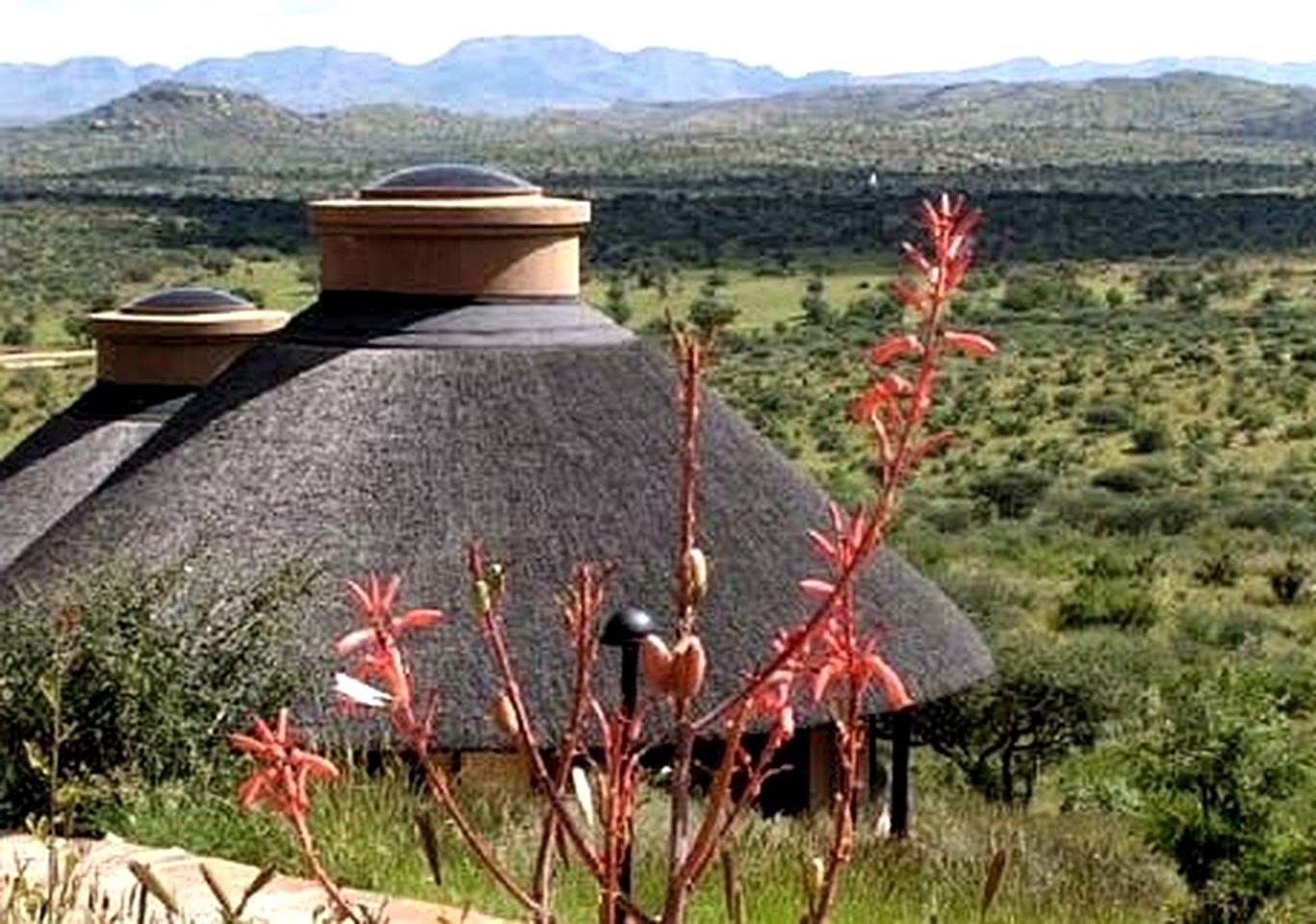 Wellness Retreat in Beautiful Thatch Cabanas, Namibia