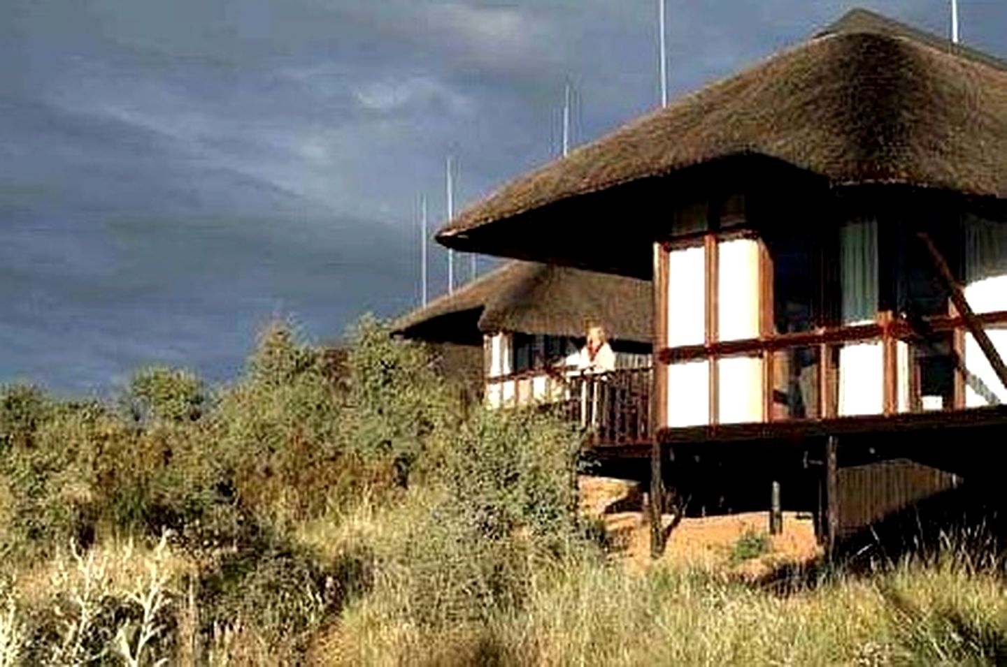 Wellness Retreat in Beautiful Thatch Cabanas, Namibia