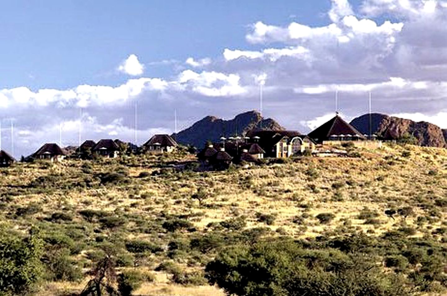 Wellness Retreat in Beautiful Thatch Cabanas, Namibia