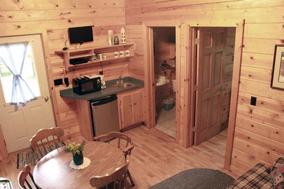 Rustic Cottage Rental on a Dairy Farm near Mercer, Pennsylvania photo 4
