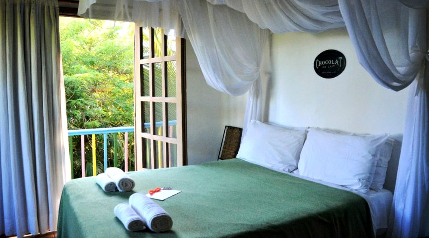 Oceanview Room Rental with Private Balcony in Bahia Province, Brazil