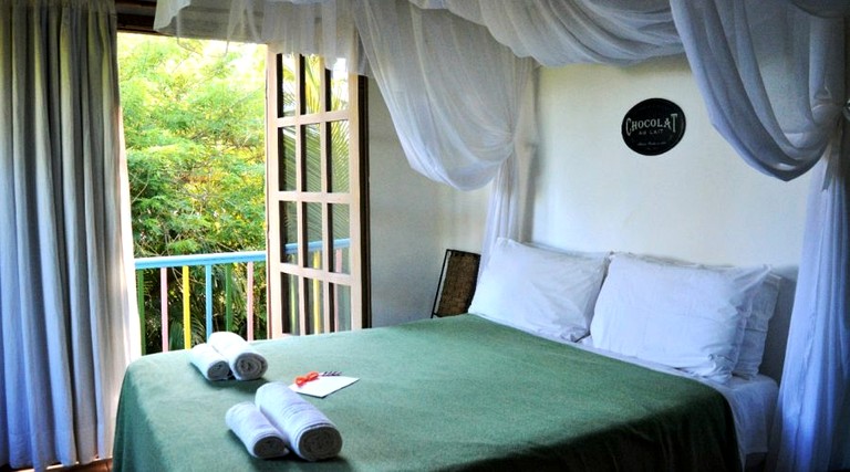 Oceanview Room Rental with Private Balcony in Bahia Province, Brazil | Cabins (Maraú, Bahia, Brazil)