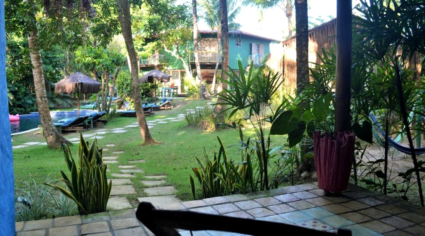Romantic Jungle Bungalow Rental for Couples in Bahia Province, Brazil