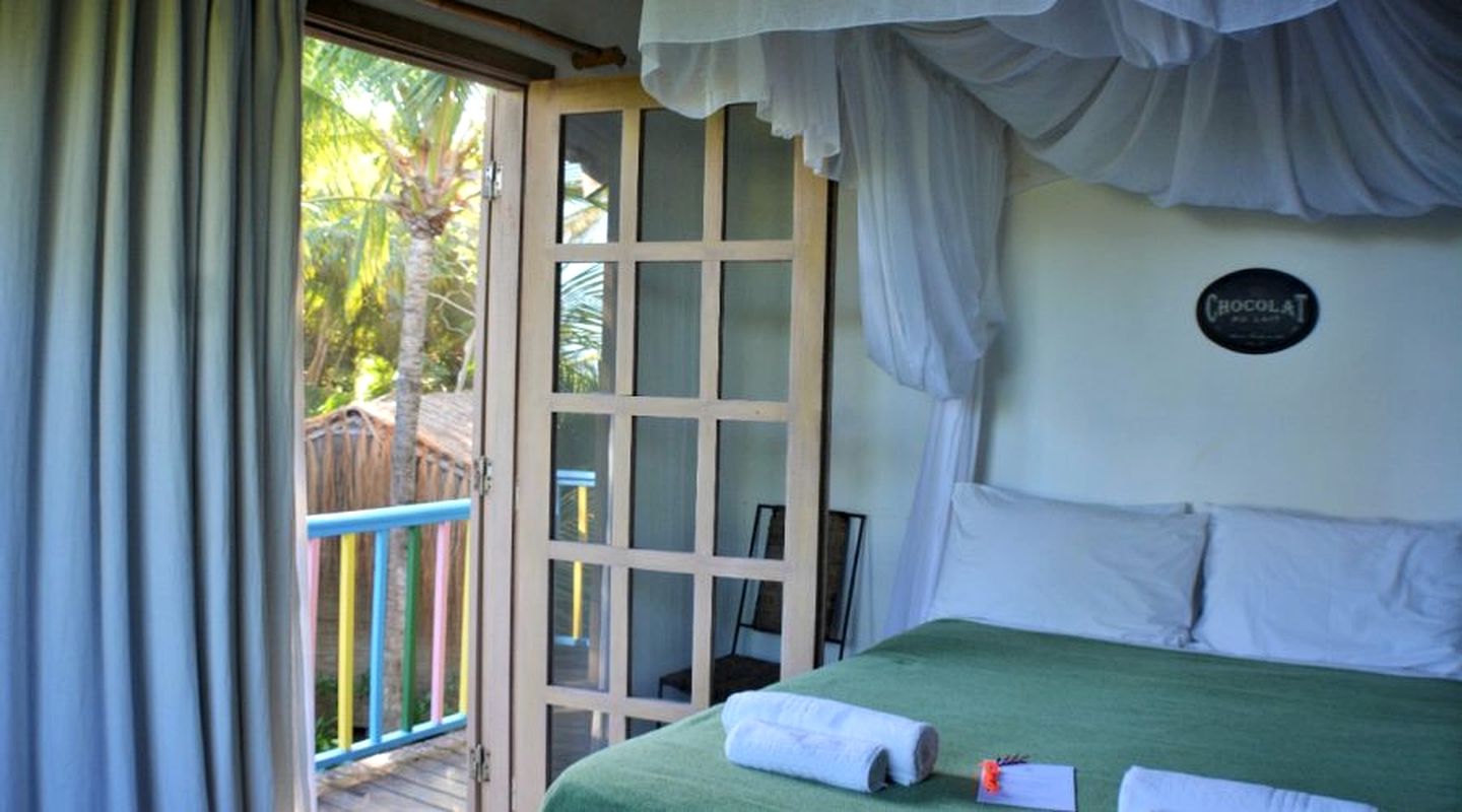 Oceanview Room Rental with Private Balcony in Bahia Province, Brazil