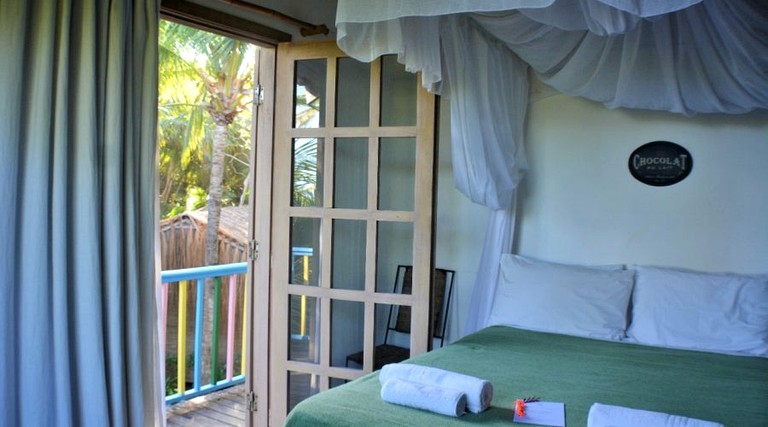 Oceanview Room Rental with Private Balcony in Bahia Province, Brazil | Cabins (Maraú, Bahia, Brazil)