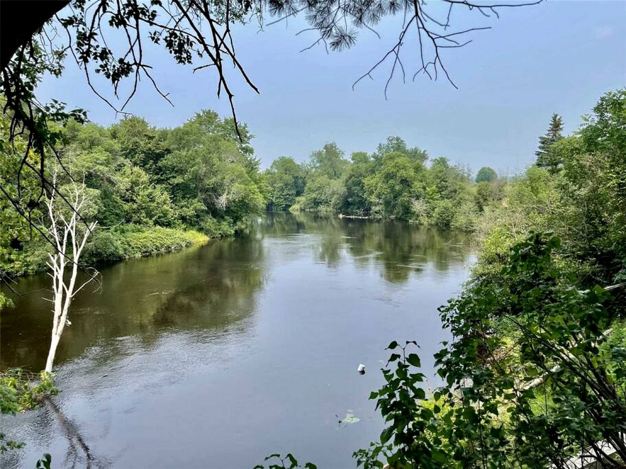 Scenic Burnt River Cottage with River Views and Outdoor Gazebo, Near Fenelon Falls and Bobcaygeon, Ontario