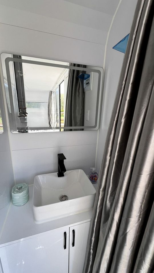 Apple Iphone Inspired Glamping Pod in Klamath, CA