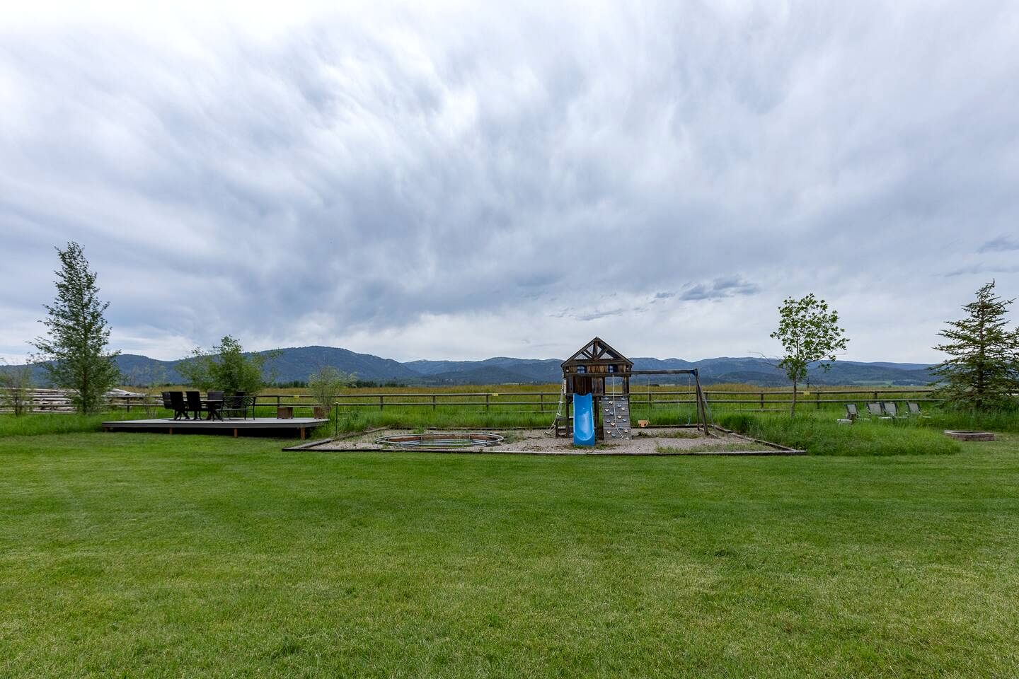 Spacious Farmhouse Retreat with Teton Views and Outdoor Games Near National Parks in Tetonia, Idaho