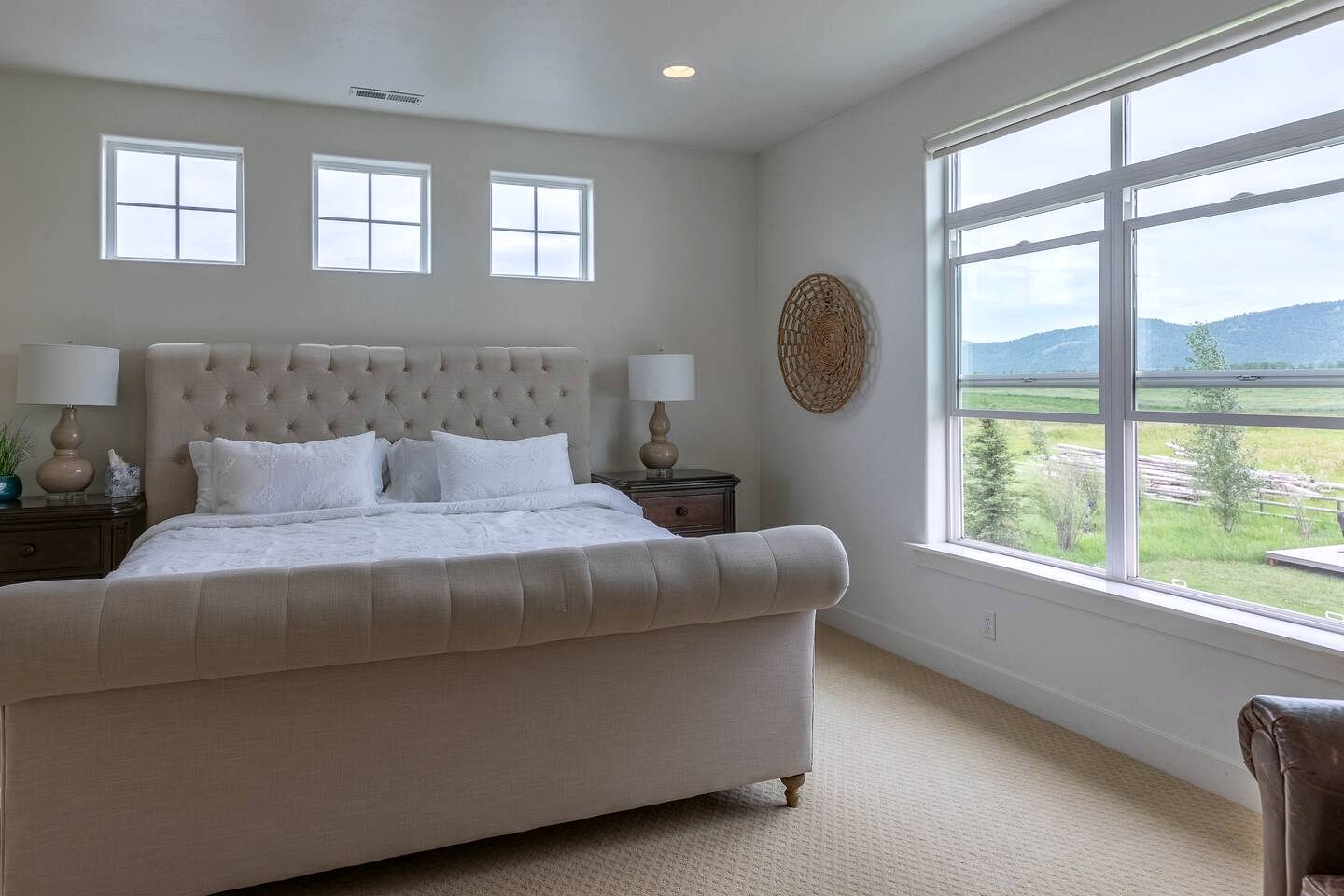 Spacious Farmhouse Retreat with Teton Views and Outdoor Games Near National Parks in Tetonia, Idaho