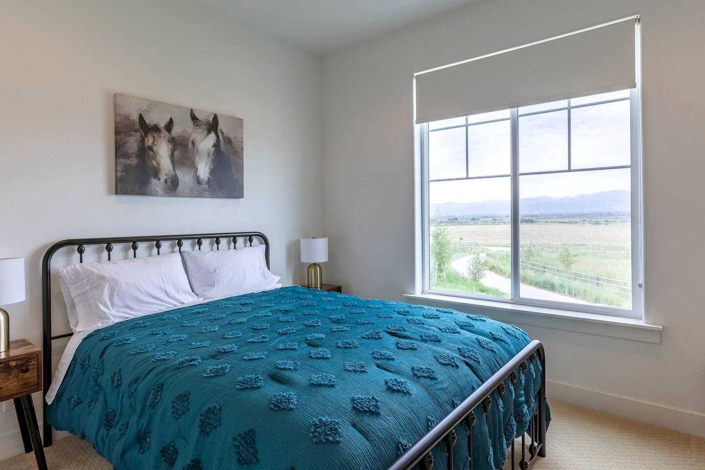 Spacious Farmhouse Retreat with Teton Views and Outdoor Games Near National Parks in Tetonia, Idaho