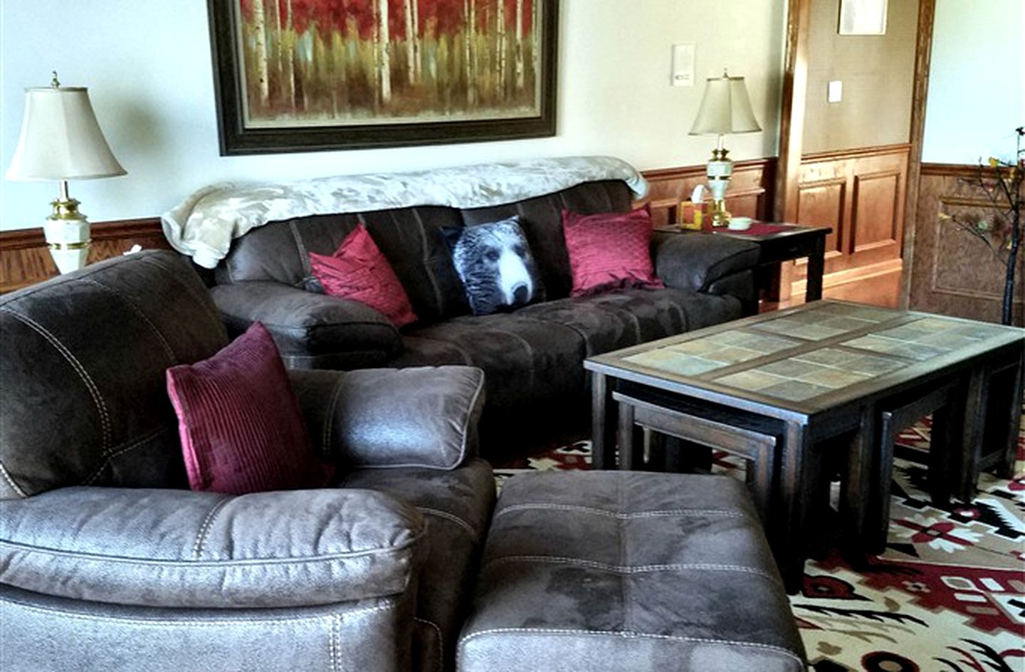 Romantic Suite on the Sleepy Creek River in Berkeley Springs, West Virginia