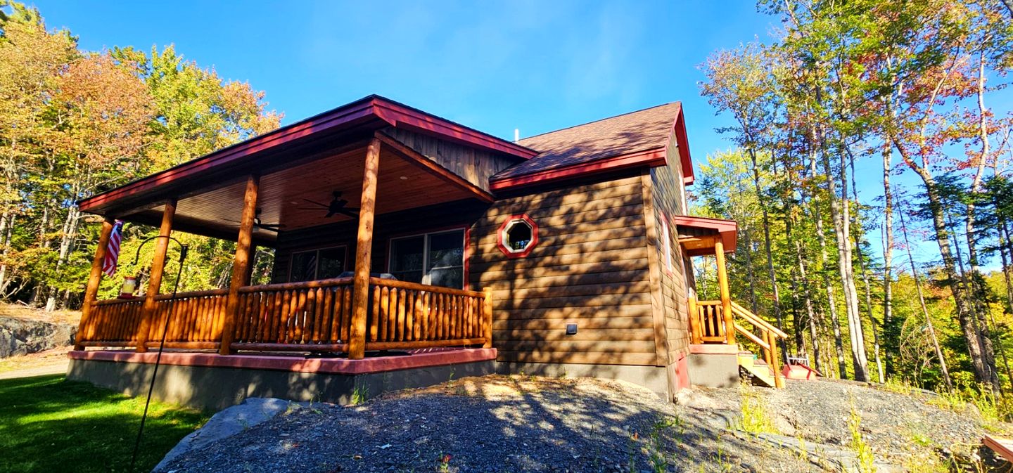 Secluded Cabin Retreat with Dock Access & Trail Connection near Moosehead Lake – Greenville, Maine