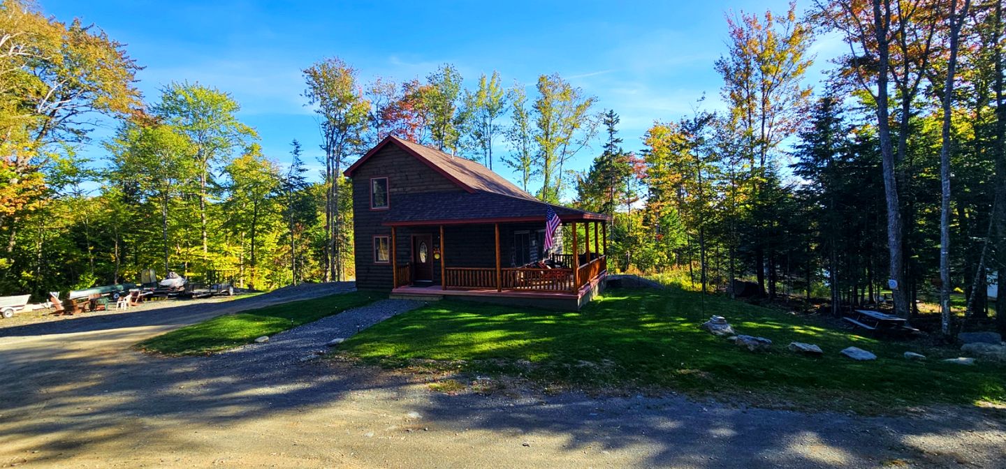 Secluded Cabin Retreat with Dock Access & Trail Connection near Moosehead Lake – Greenville, Maine