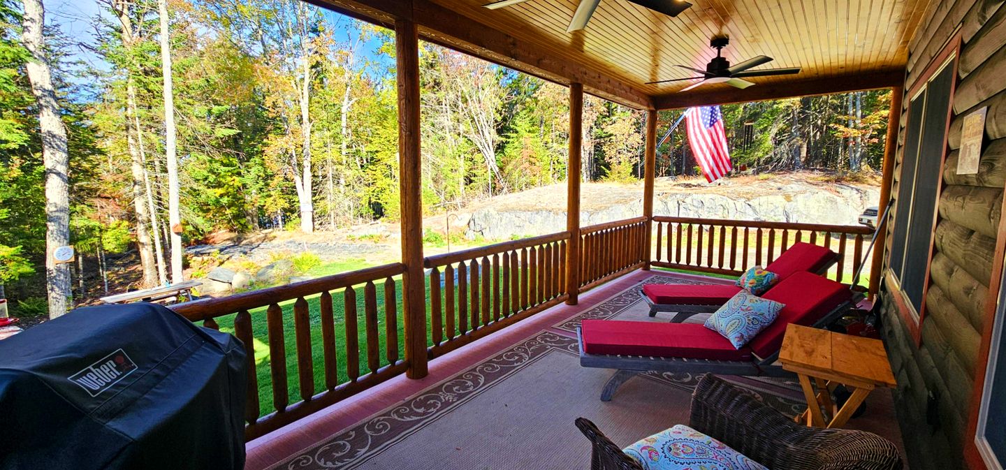 Secluded Cabin Retreat with Dock Access & Trail Connection near Moosehead Lake – Greenville, Maine