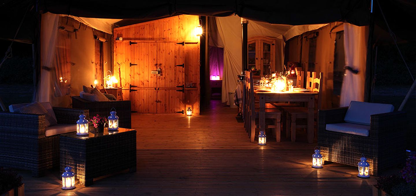 Family-Friendly Glamping Accommodation at a Luxury Campground in Norfolk, England