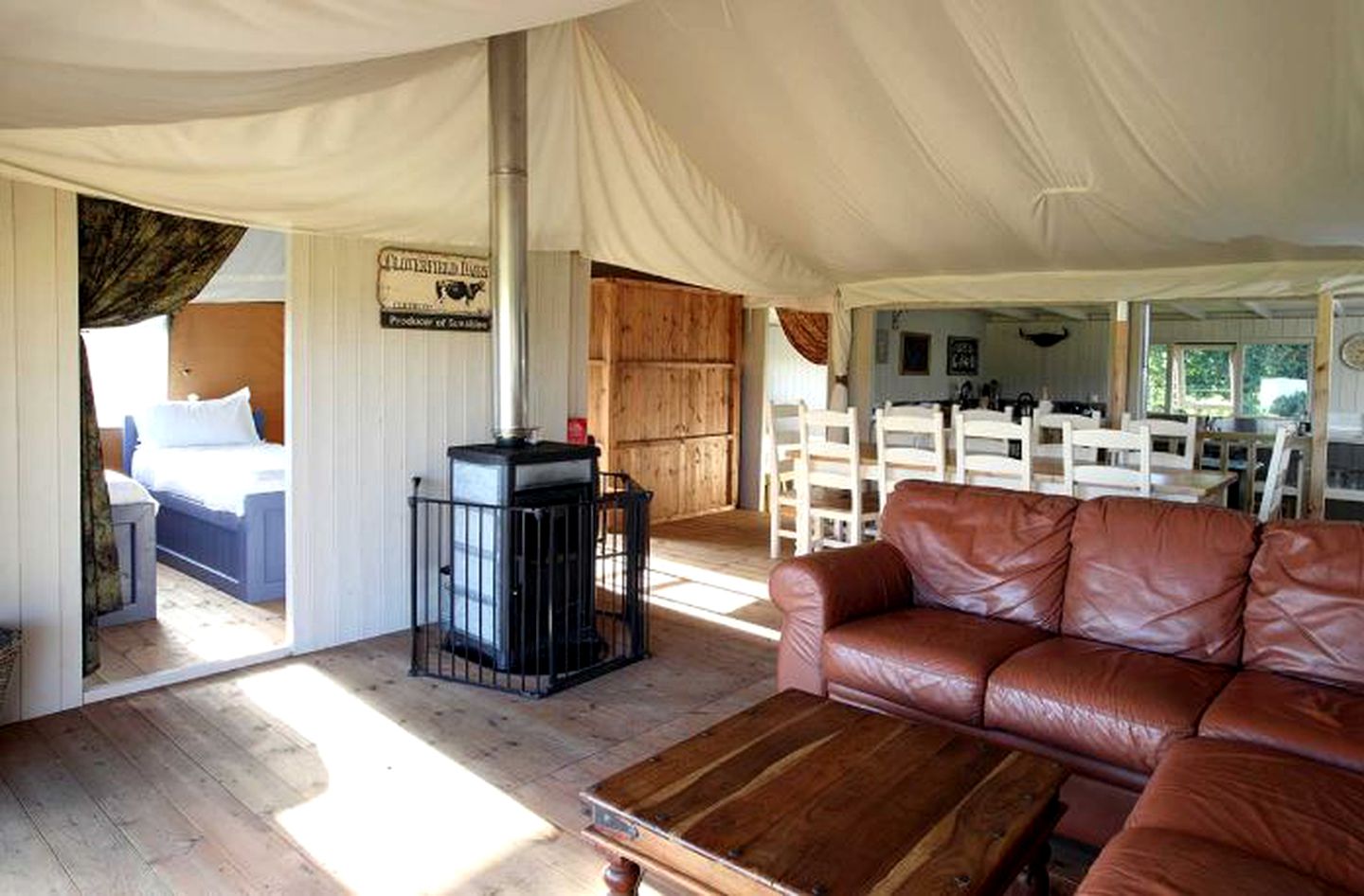 Amazing Tented Cabin Rental for a Secluded Getaway near Thornham, Norfolk