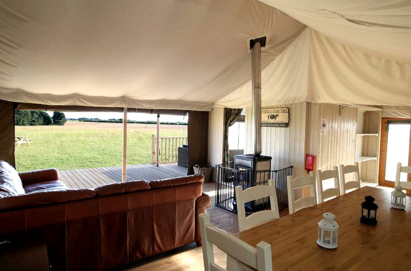 Amazing Tented Cabin Rental for a Secluded Getaway near Thornham, Norfolk