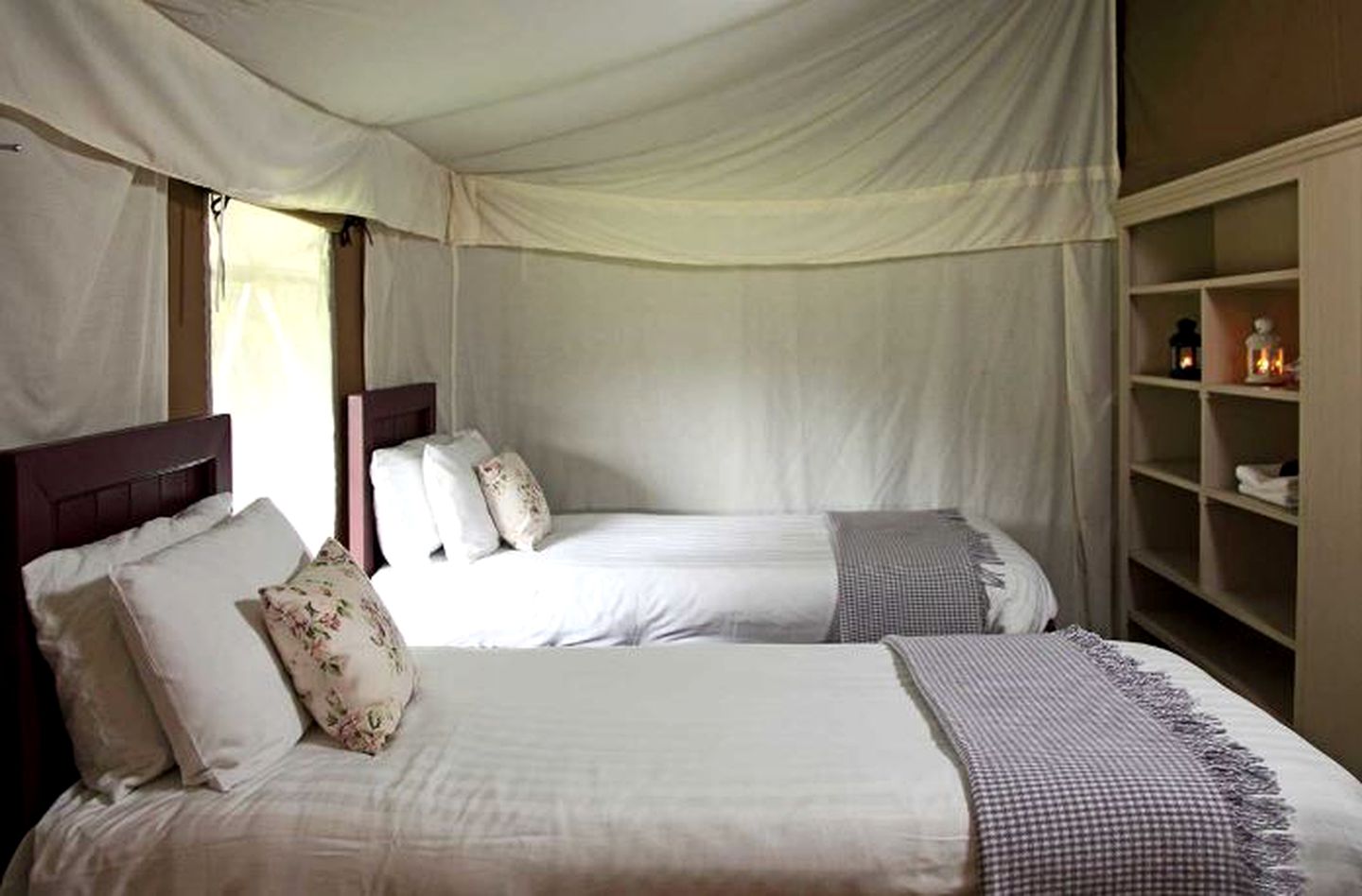 Luxury Glamping Tent on the Scenic English Coast near Burnham Market, Norfolk