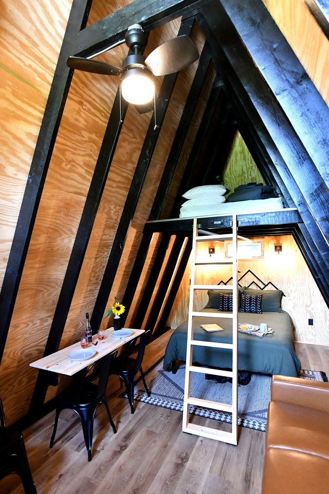 Stunning A-Frame Cabin with Lovely Deck, Grill, and Fire Pit for an Amazing Adventure near Canandaigua Lake in New York