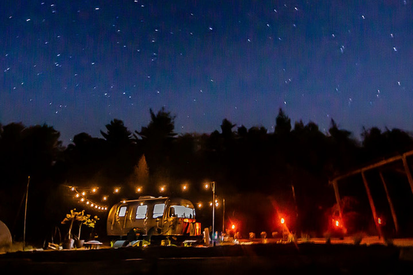 Beautiful Airstream Glamping Site for Romantic Weekends Away in North Carolina