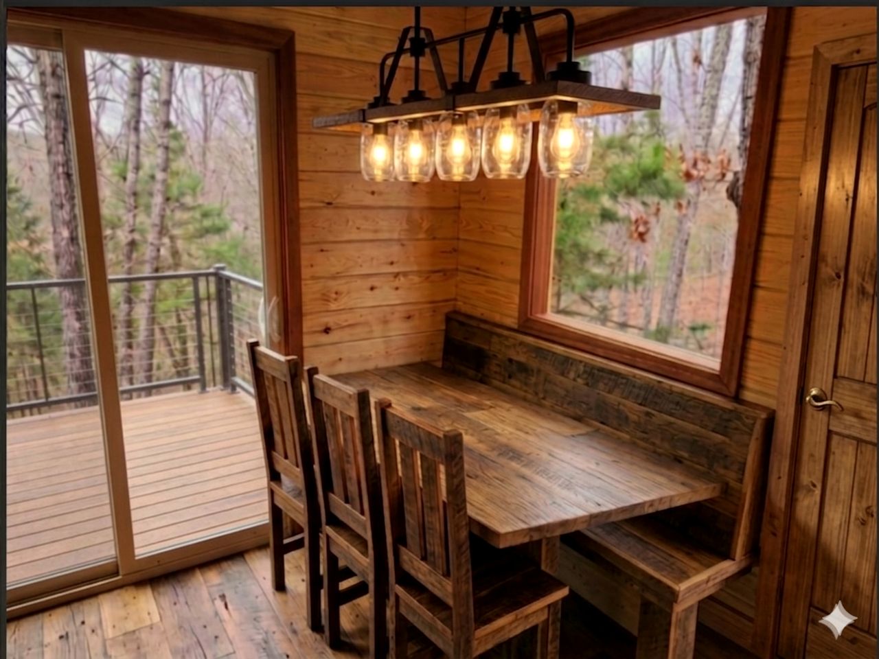 Peaceful Wooded Getaway with Hot Tub, Fire Pit & Scenic Views in Pittsburg, Missouri