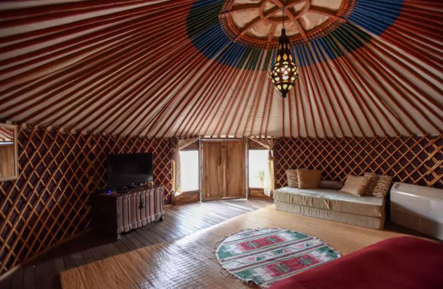 Deluxe Yurt Rental at an Ecological Lodge on the Red Sea in Eilat, Israel