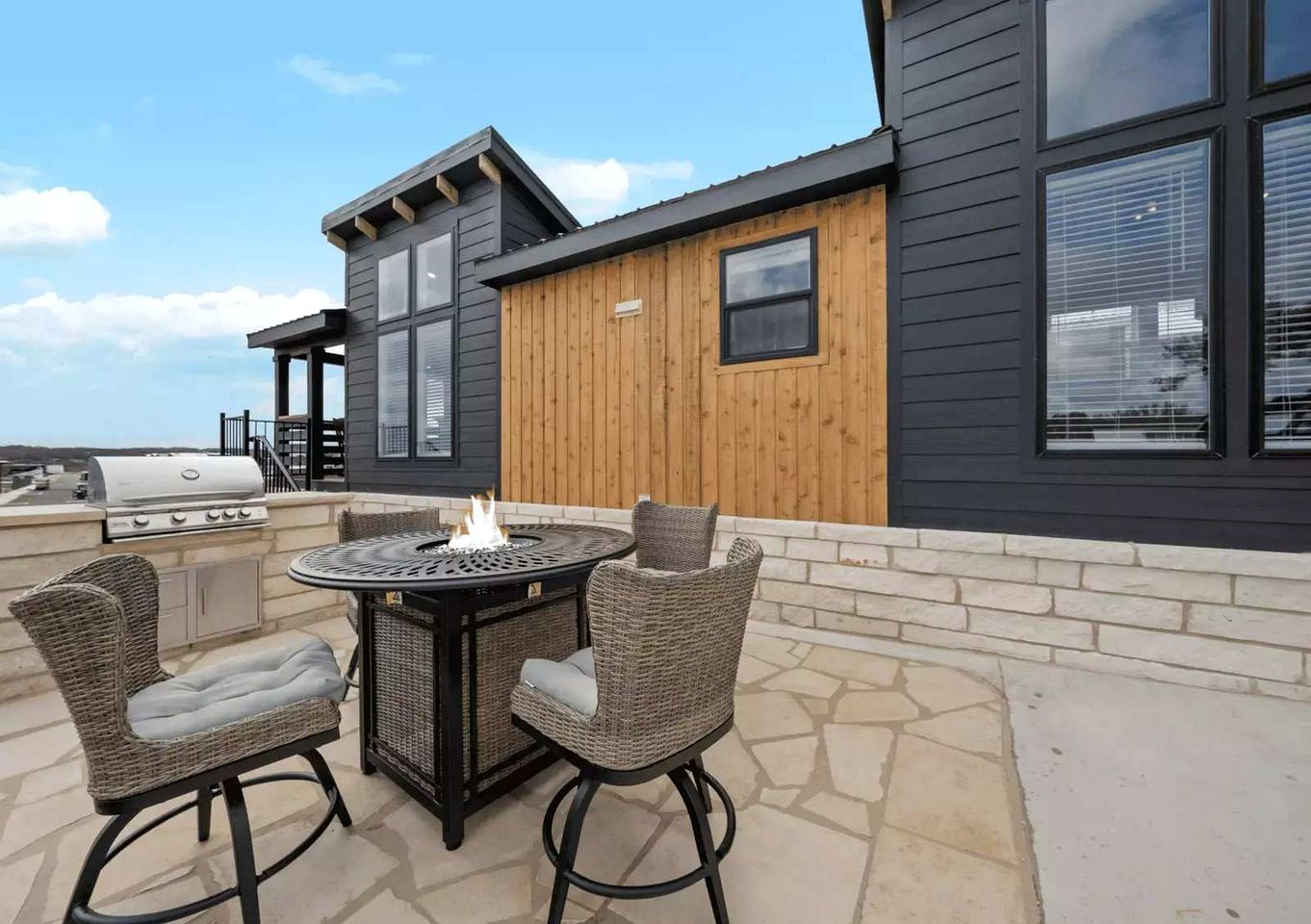 Boutique Tiny Home Getaway with Resort-Style Amenities Near Fredericksburg, TX