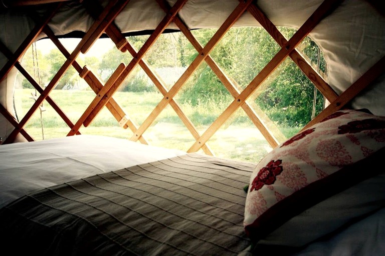 Yurts (United Kingdom, Haslemere, England)