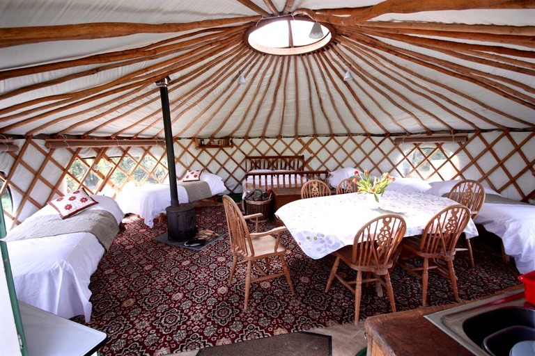 Yurts (United Kingdom, Haslemere, England)