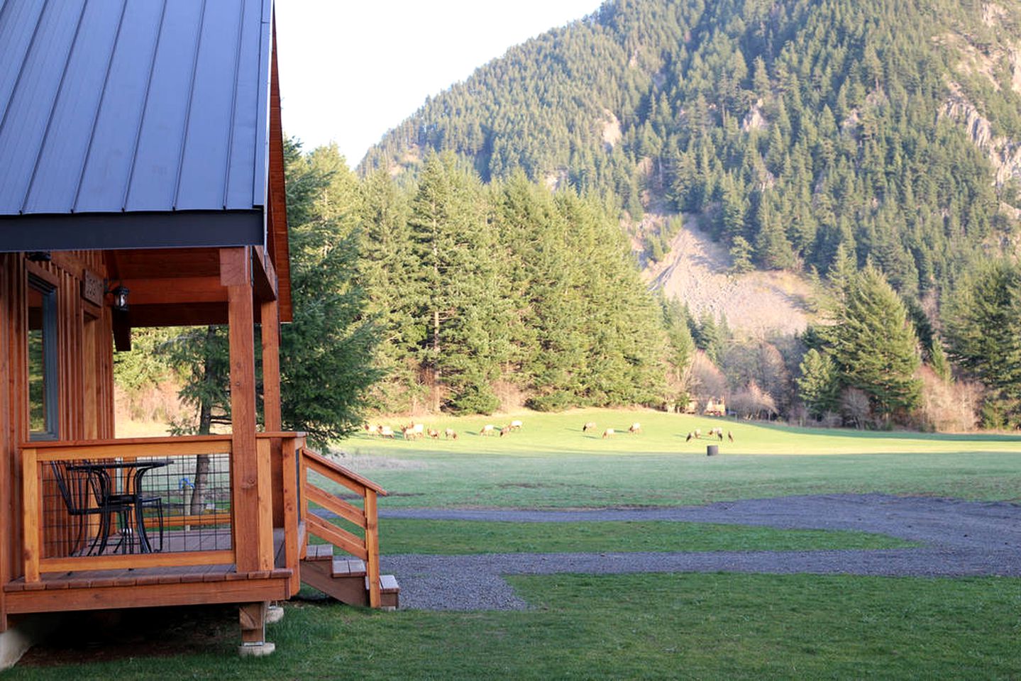 Cabin on Colombia River near Stevenson, Washington
