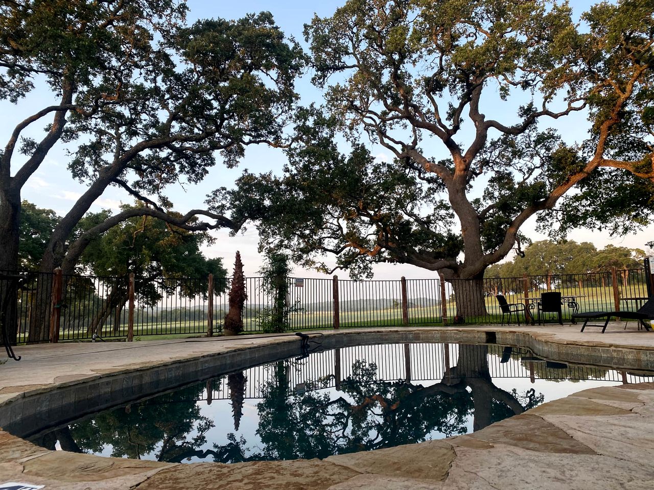 Luxurious German-Style Ranch Vacation Rental with Pool Access and Stunning Views in Bergheim, Texas