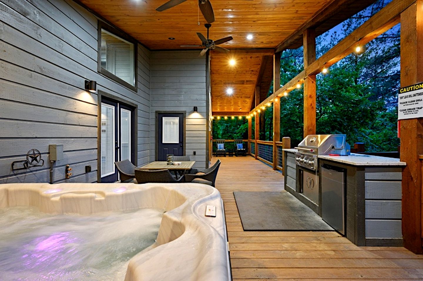 Romantic Luxury Cabin with Elevated Gazebo near Broken Bow, Oklahoma