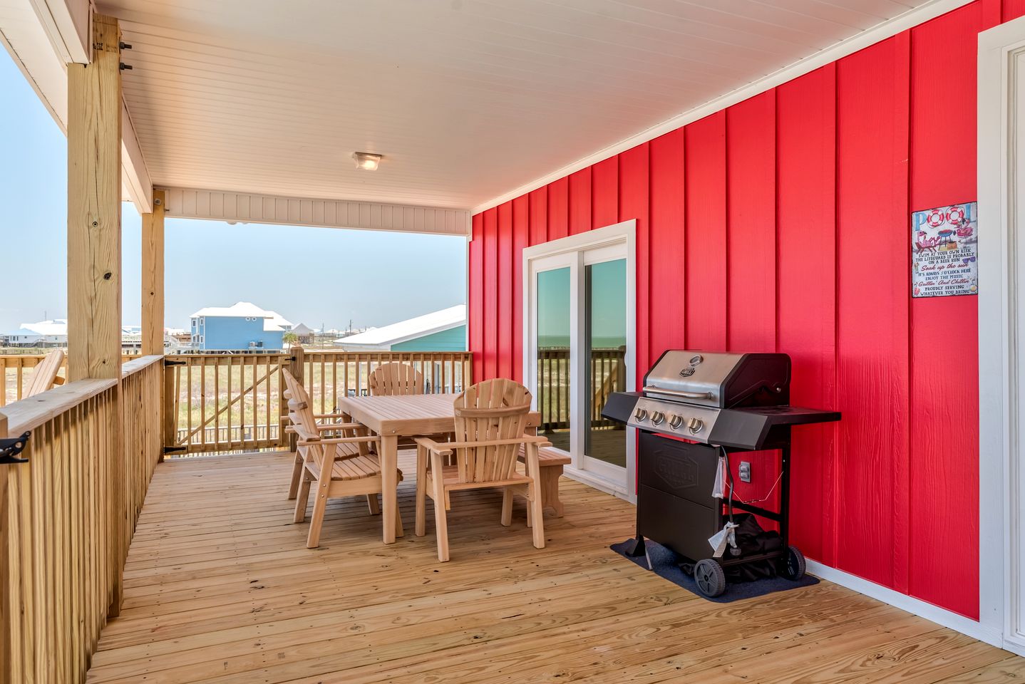 Awesome Oceanfront Beach House with Fantastic Sights in Dauphin Island, Alabama