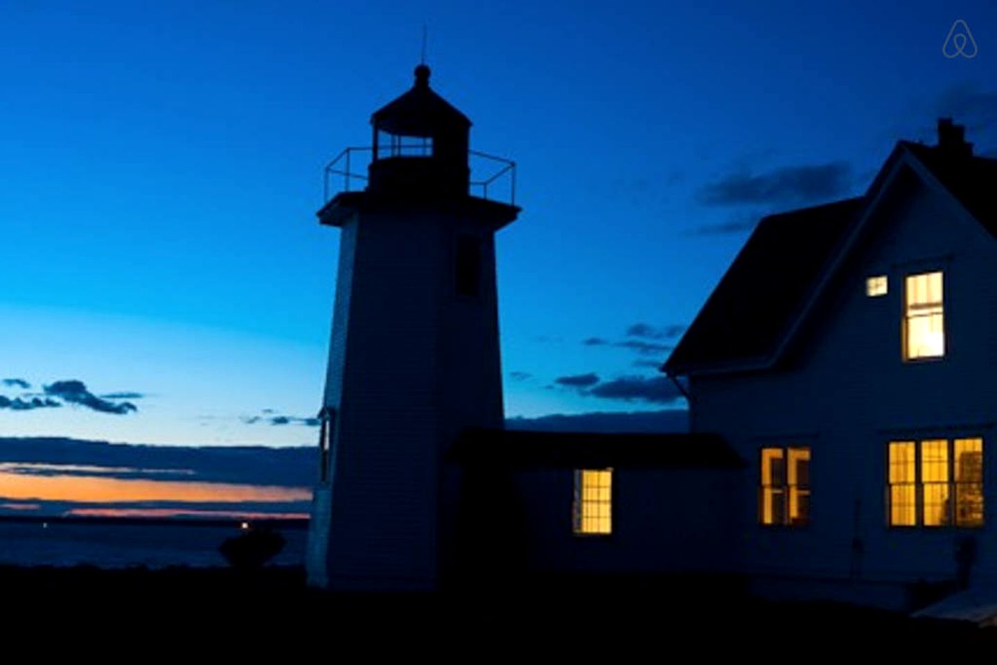 Historic Lighthouse Cottage Rental with a Secluded Beach in Pocasset, Massachusetts