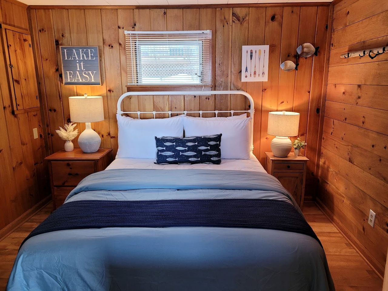 Scenic Lakeside Cabin with Exclusive Boat Dock Near Weirs Beach, Laconia, New Hampshire