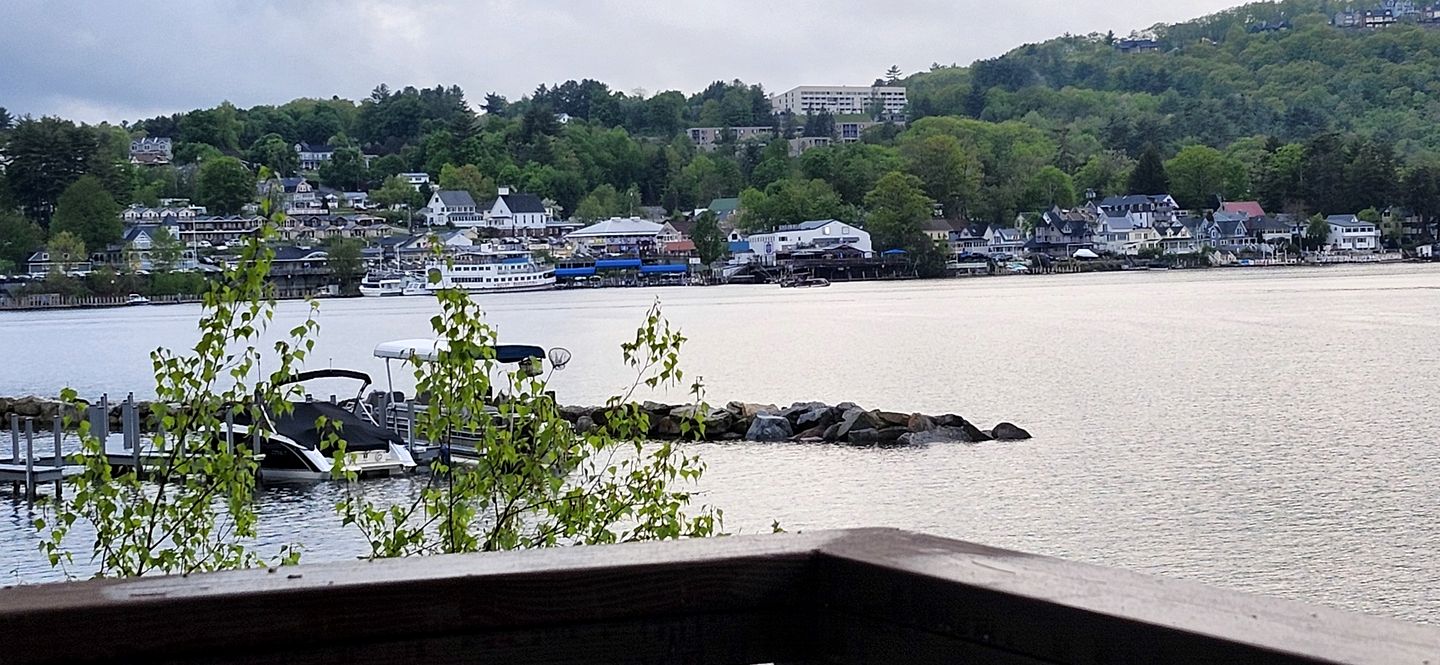 Scenic Lakeside Cabin with Exclusive Boat Dock Near Weirs Beach, Laconia, New Hampshire